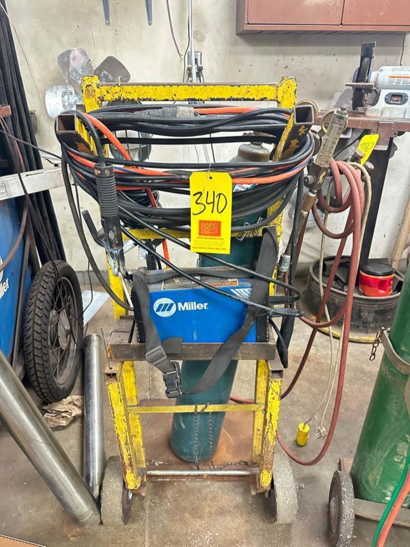 Miller Welder, Model: 140STR with Cart (Tank Not Included) - Rigging Fee: $150