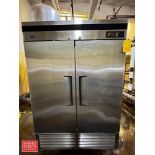 Norlake 2-Door S/S Refrigerator, Model: TR492SSS/0 - Rigging Fee: $250