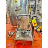 7 Gallon S/S Ingredient Feeder with Pump: Mounted on S/S Stand - Rigging Fee: $150