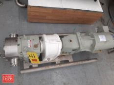 Fristam S/S Positive Displacement Pump Skid, Model: FKL50ASTD, S/N: FKL50A1706047 with 3 HP In-Line