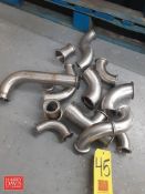 S/S Elbows, Tees and Reducer Fittings , Clamp-Type - Rigging Fee: $25