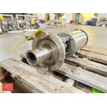 AMPCO S/S Centrifugal Pump with Baldor S/S Clad 2 HP 3,450 RPM Motor - Rigging Fee: $150