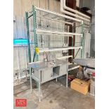 Storage Rack, Table, Basket and Bench - Rigging Fee: $150