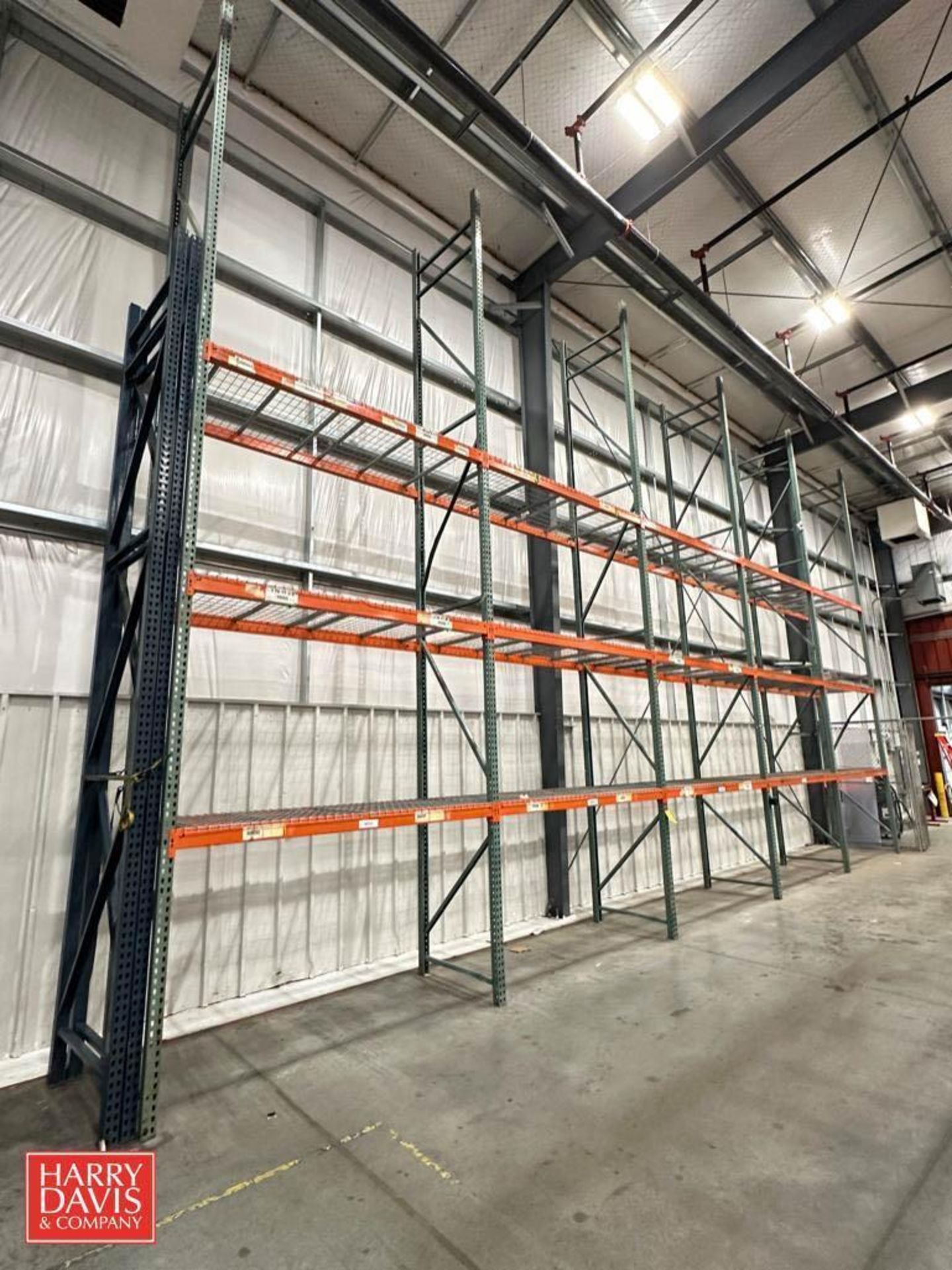 Sections: Pallet Racking: 24’ x 8’ - Rigging Fee: $450