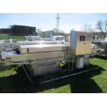 UNUSED Sani-Matic All S/S Tunnel Type Tray Washer with Detergent Wash and Fresh Water Rinse