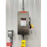 Square D 30 AMP, 600 VAC V S/S Safety Switches - Rigging Fee: $125