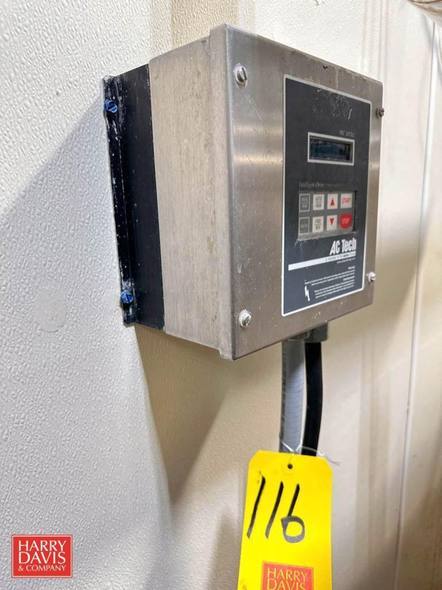 AC Tech 3 HP Variable-Frequency Drive - Rigging Fee: $100