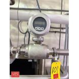 Endress+Hauser 2" S/S Flow Meter, Model: 50H50, S/N: LC024B16000 - Rigging Fee: $100