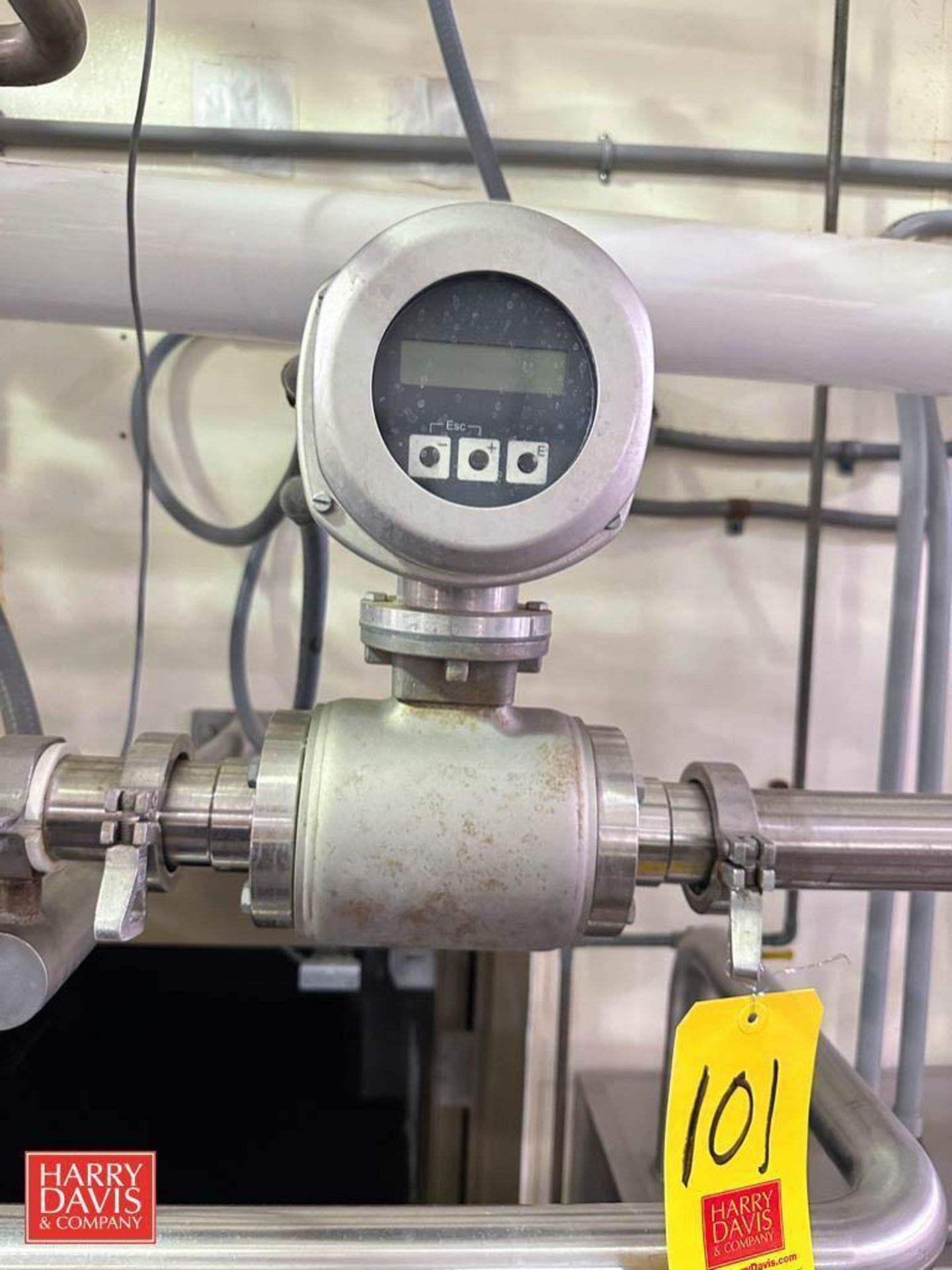 Endress+Hauser 2" S/S Flow Meter, Model: 50H50, S/N: LC024B16000 - Rigging Fee: $100