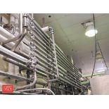 S/S 2" 10-Pass Tube Heat Exchanger - Rigging Fee: $1,000