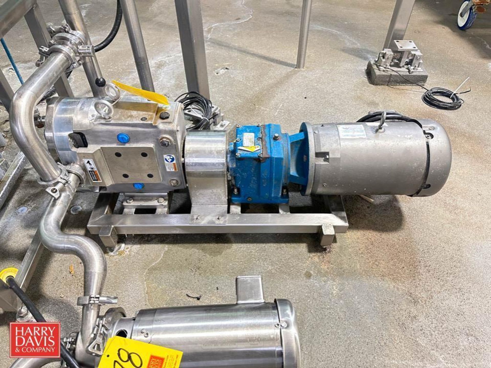 2017 SPX All S/S Positive Displacement Pump, Model: 045 U2, S/N: 1000003302967 with Baldor S/S Clad - Image 2 of 3