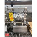 S/S Diaphragm Pump: Mounted on S/S Base - Rigging Fee: $125