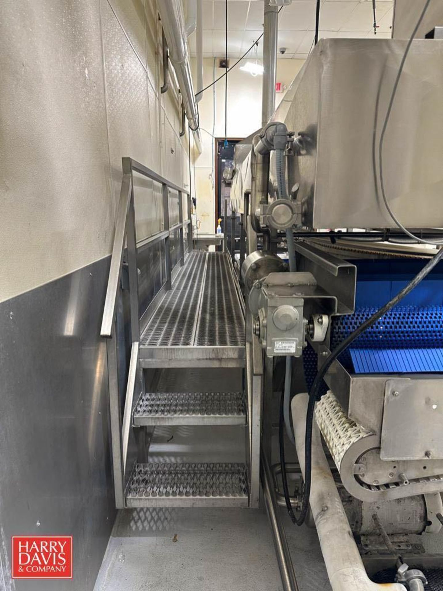 S/S Pasteurizing/Cooling Tunnel: 13.5’ x 45” with Drives, Plastic Tabletop Chain, Conveyor with (2) - Image 5 of 5
