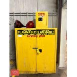 Searzall 120 Gallon Capacity Flammable Storage Cabinet and Small Storage Cabinet - Rigging Fee: $50