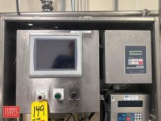 Allen-Bradley PanelView Plus 7 Touch Screen HMI, AC Tech Variable-Frequency Drives and S/S Enclosure