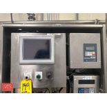 Allen-Bradley PanelView Plus 7 Touch Screen HMI, AC Tech Variable-Frequency Drives and S/S Enclosure