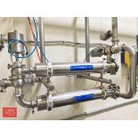 SPX 2-Way S/S Air Valves and (2) S/S Inline Filters, 32" - Rigging Fee: $200