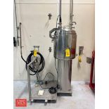 2013 Ilmatec 33 Gallon (125 Liter) Skid Mounted S/S Tank, Model: DPC-70L - Rigging Fee: $300