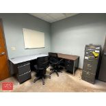 Desks, Chairs and File Cabinet - Rigging Fee: $50