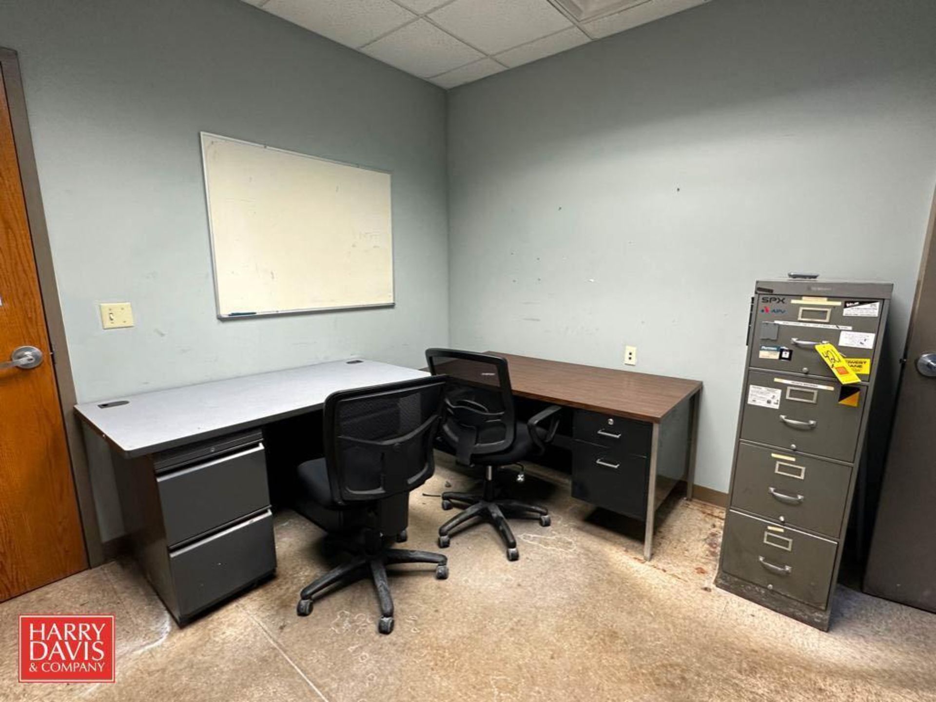 Desks, Chairs and File Cabinet - Rigging Fee: $50