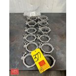 NEW 3" S/S Clamps - Rigging Fee: $10