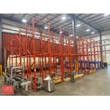 Sections: Pallet Racking: 16’ x 4' x (5) Pallet Depth - Rigging Fee: $2,000