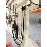 Hose Station with (2) Hoses, (2) Sprayers and Splitter - Rigging Fee: $100