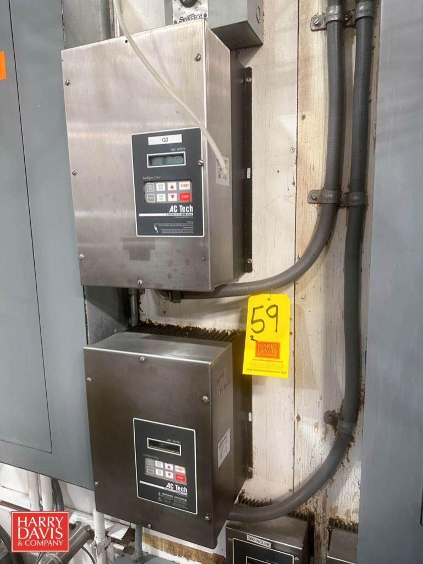 AC Tech 20 HP and 15 HP Variable-Frequency Drives - Rigging Fee: $150