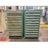 Vidmar and other 16, 11 and 9-Drawer Tool Cabinets - Rigging Fee: $125