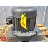 Breddo 15 HP 1,765 RPM Likwifier Motor, Model: WB0154FXI-5, S/N: X31755-01 (Rebuilt)