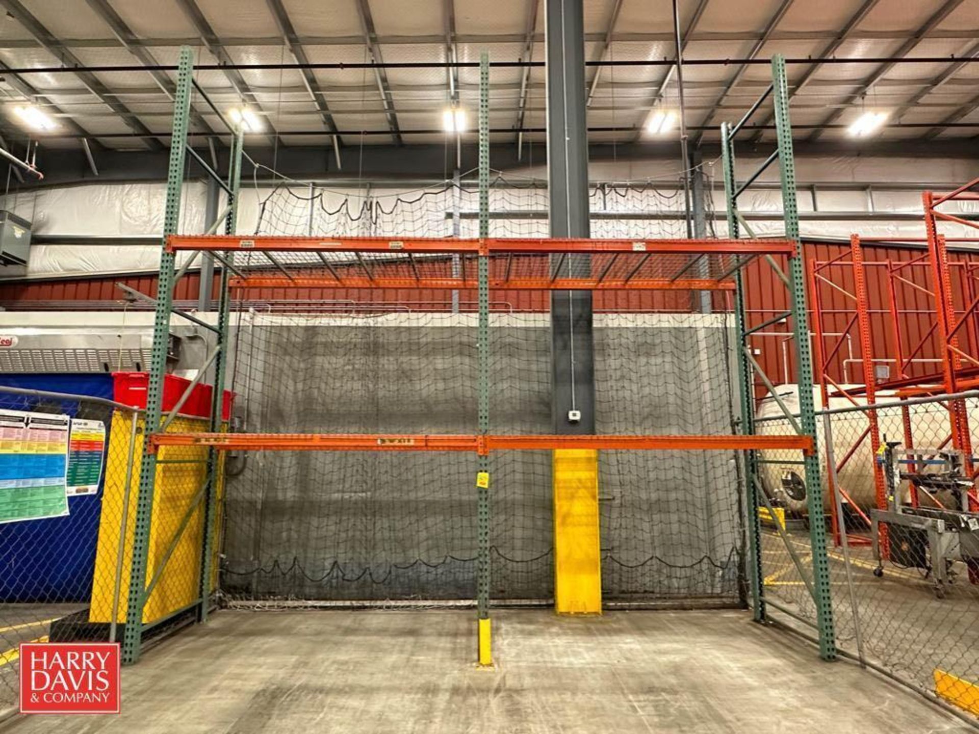 Sections: Pallet Racking: 16’ x 8’ - Rigging Fee: $125