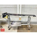 Dorner Portable Power Belt Conveyor: 6’ Length with Drive and Incline - Rigging Fee: $200