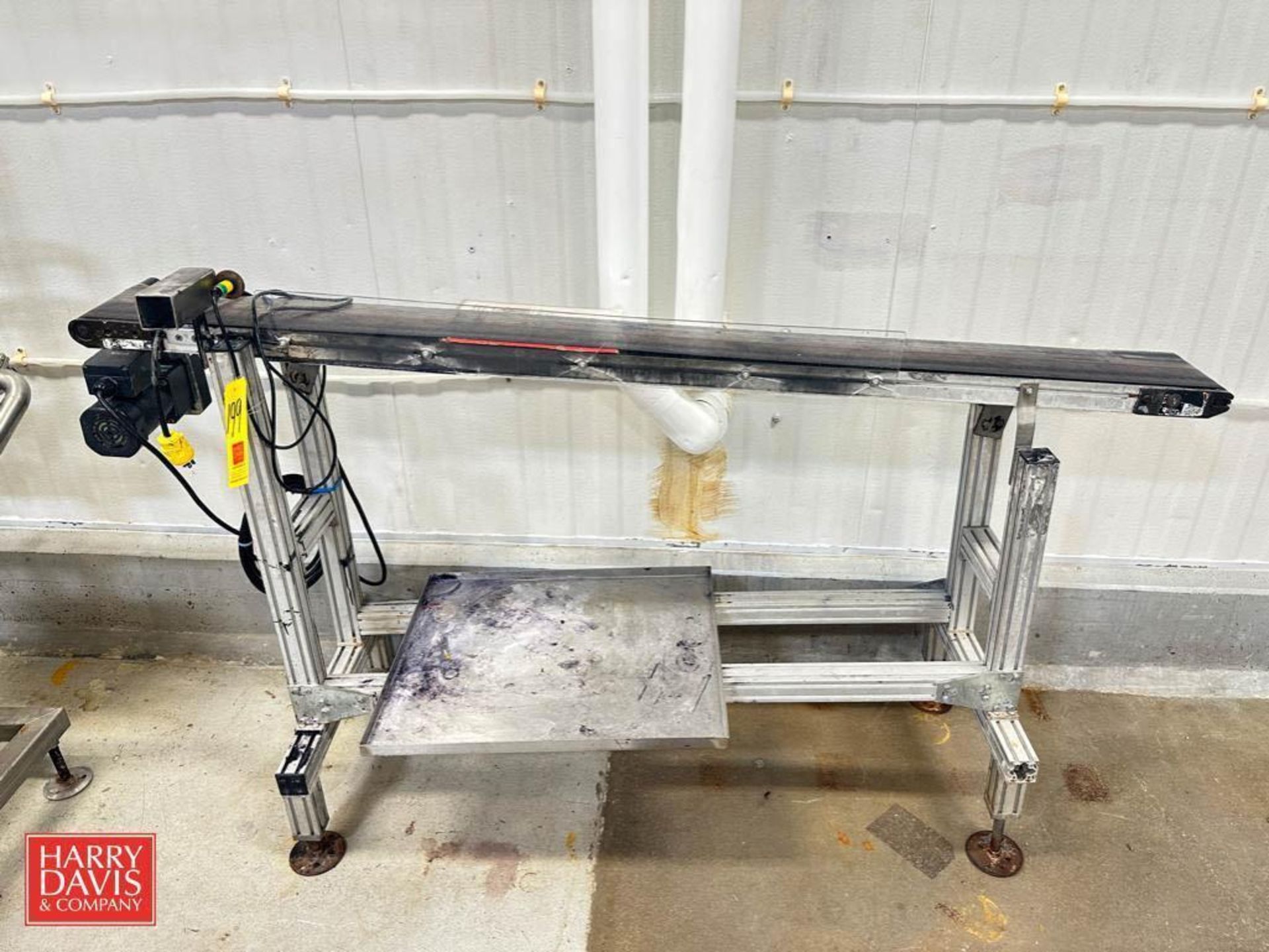 Dorner Portable Power Belt Conveyor: 6’ Length with Drive and Incline - Rigging Fee: $200