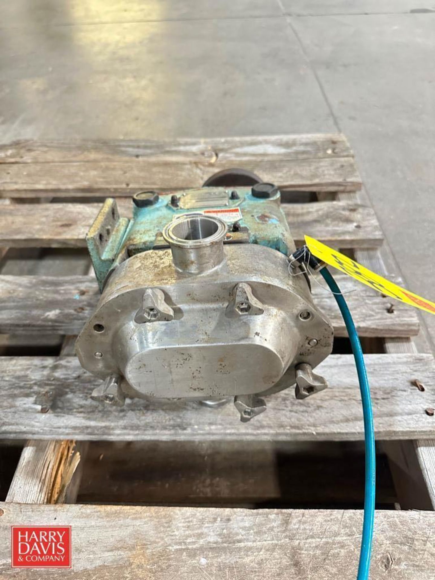 Waukesha Cherry-Burrell Positive Displacement Pump, Model: 01-8112 - Rigging Fee: $150