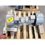 NEW Busch Vacuum Pumps with 3 HP Motors - Rigging Fee: $200