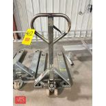 Hydraulic Pallet Jack - Rigging Fee: $25