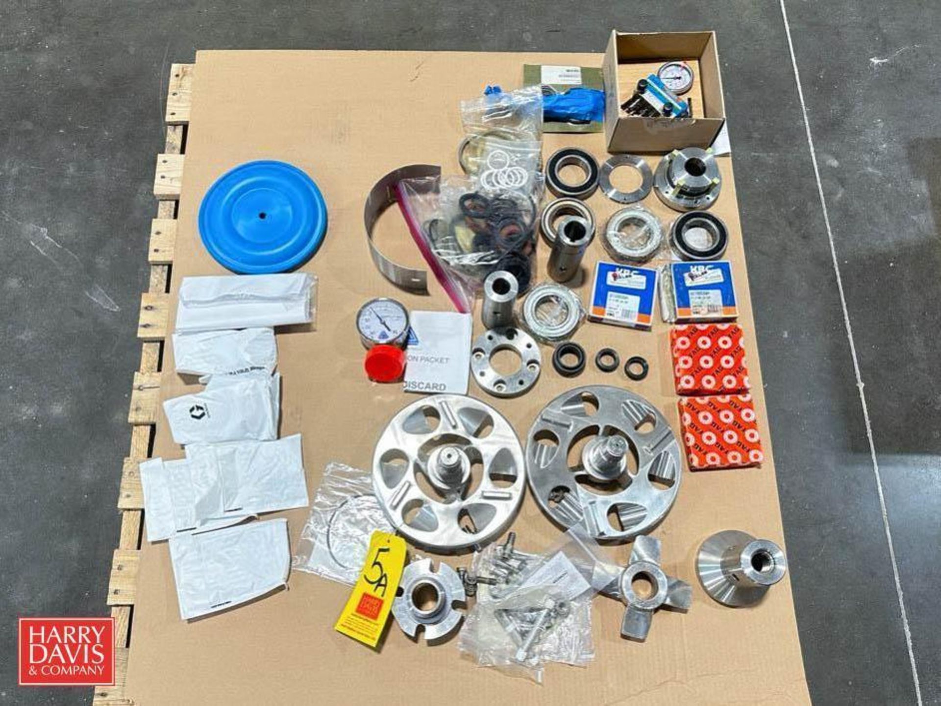 Breddo Impellers, Admix Pump Parts with Bearings and Seals - Rigging Fee: $50