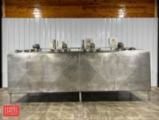 200 Gallon x 4 Compartment S/S Insulated Flavor Tank with Vertical Agitation - Rigging Fee: $1,000