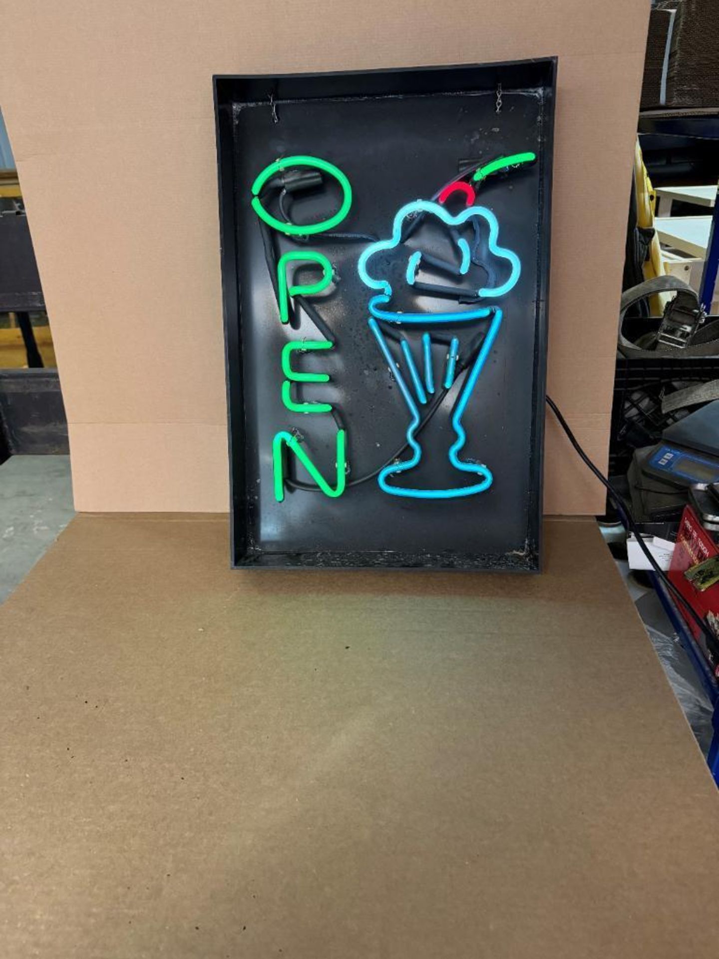 Assorted 'Ice Cream' Neon Signs (Location: St. Ignace, MI) - Rigging Fee: FREE - Image 5 of 7