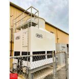 Reymsa 254.4 Ton Capacity Cooling Tower, Model RTU-810115-A, S/N M48M3R1143C20435080 with (3)