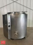 Groen 40 Gallon Jacketed S/S Kettle, Model EE-40, S/N 879D - Rigging Fee: $250