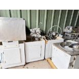 S/S 4-Bowl Sink and other Sinks (Location: St. Ignace, MI) - Rigging Fee: $100