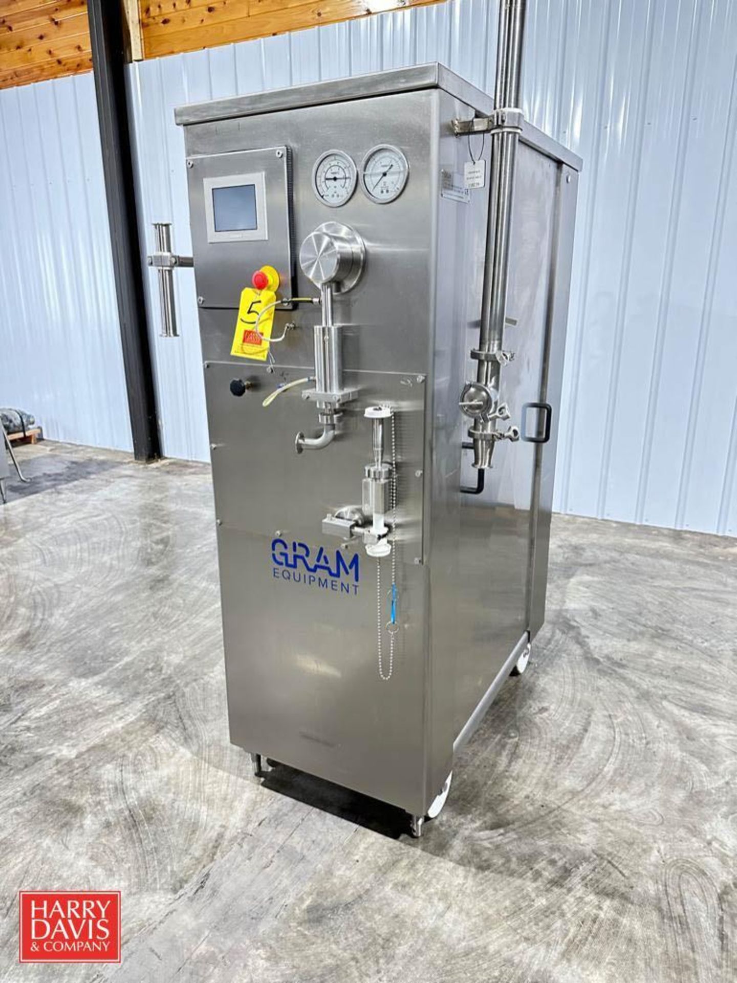2018 Gram S/S Ice Cream Freezer, Model: MF50, S/N: 84-071-1035-13 with Bitzer R404 Compressor - Bild 2 aus 7