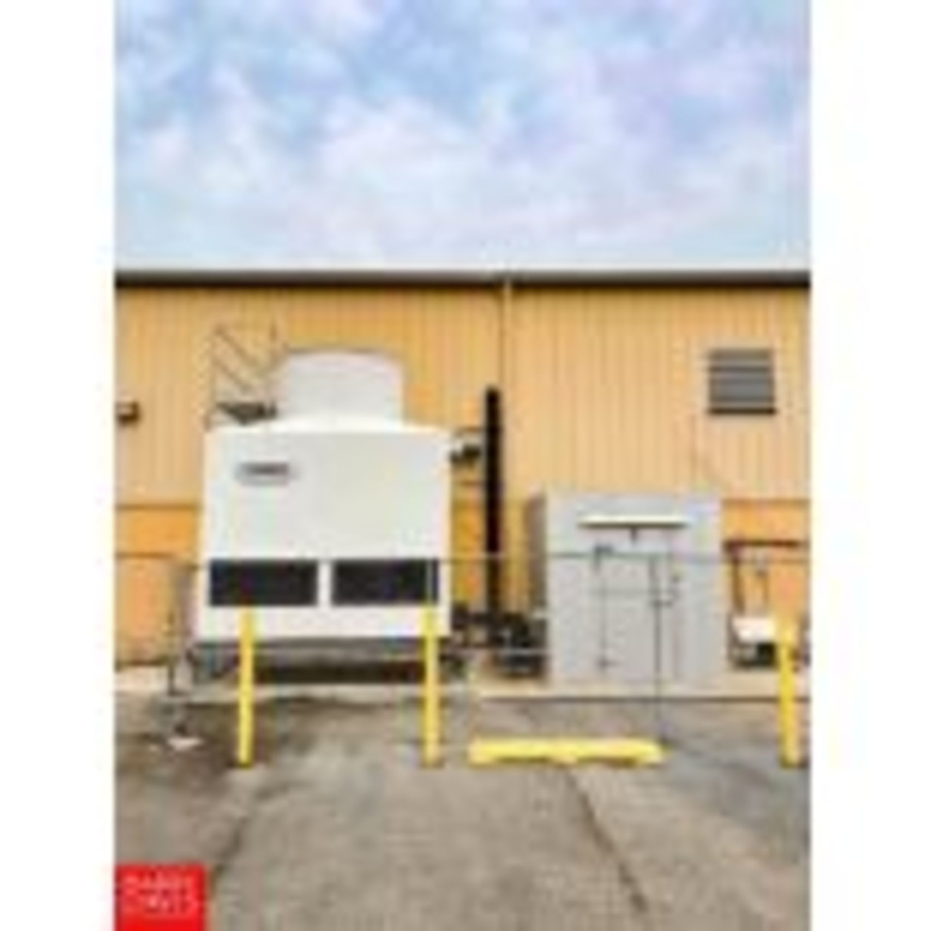 Reymsa 254.4 Ton Capacity Cooling Tower, Model RTU-810115-A, S/N M48M3R1143C20435080 with (3) - Bild 2 aus 2