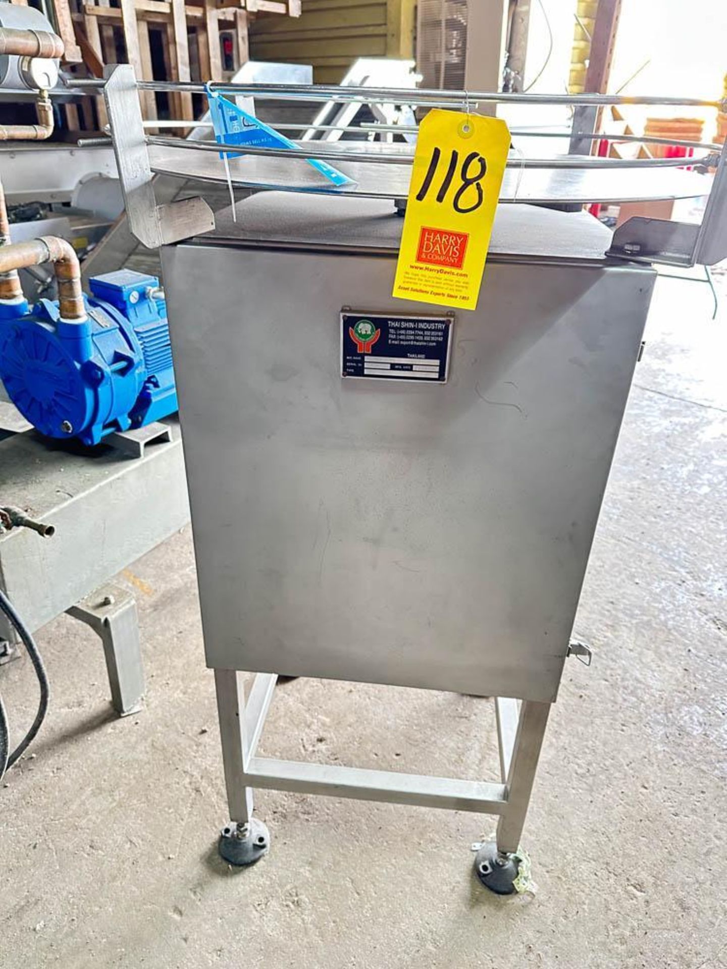 Airtech Vacuum Pump with S/S Holding Tank (Location: St. Ignace, MI) - Rigging Fee: $100