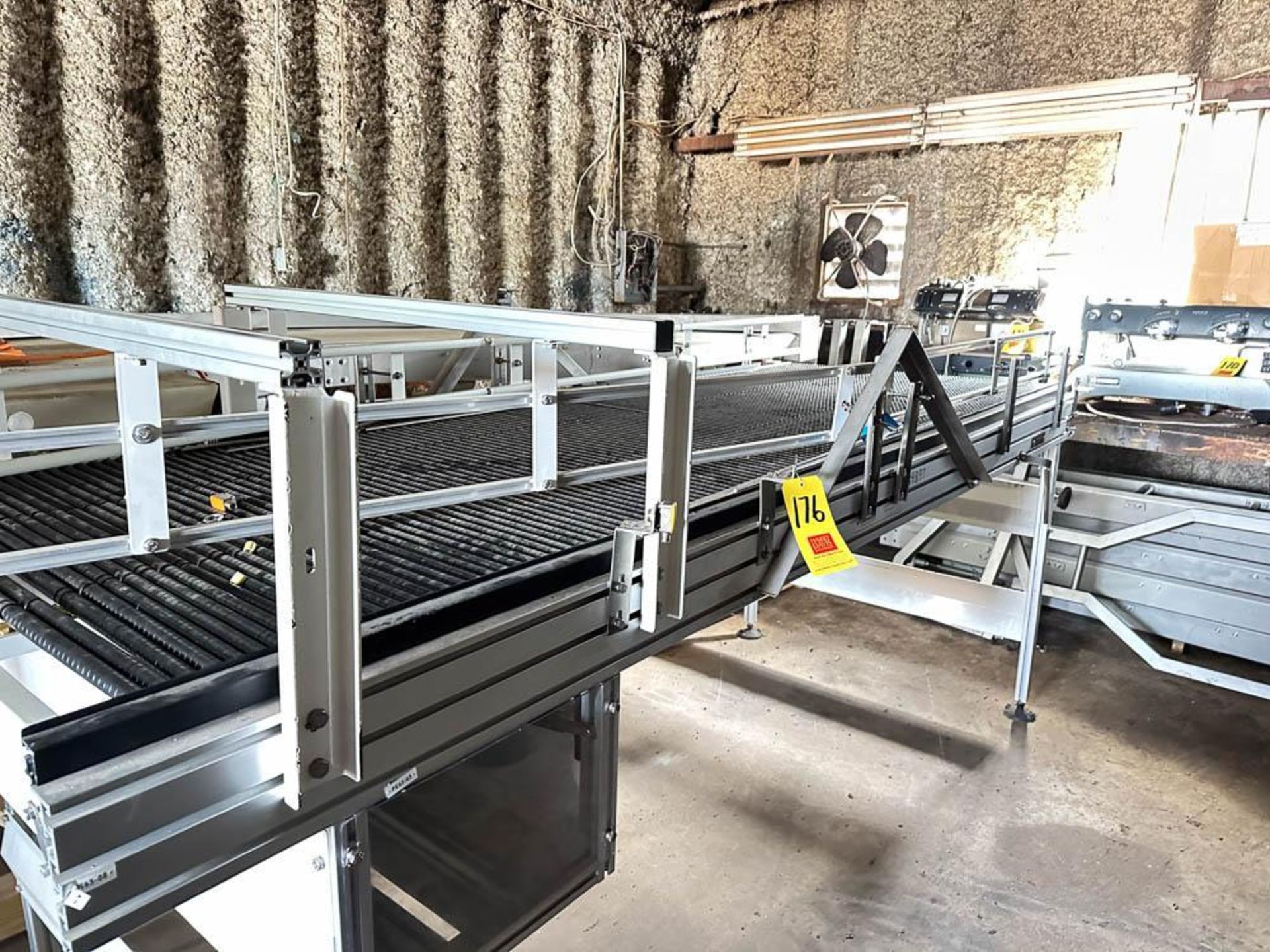 180° Power Belt Conveyor: 38.5" Width (Location: St. Ignace, MI) - Rigging Fee: $300