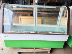 Glass Front Showcase: 72” Length (Location: St. Ignace, MI) - Rigging Fee: $250