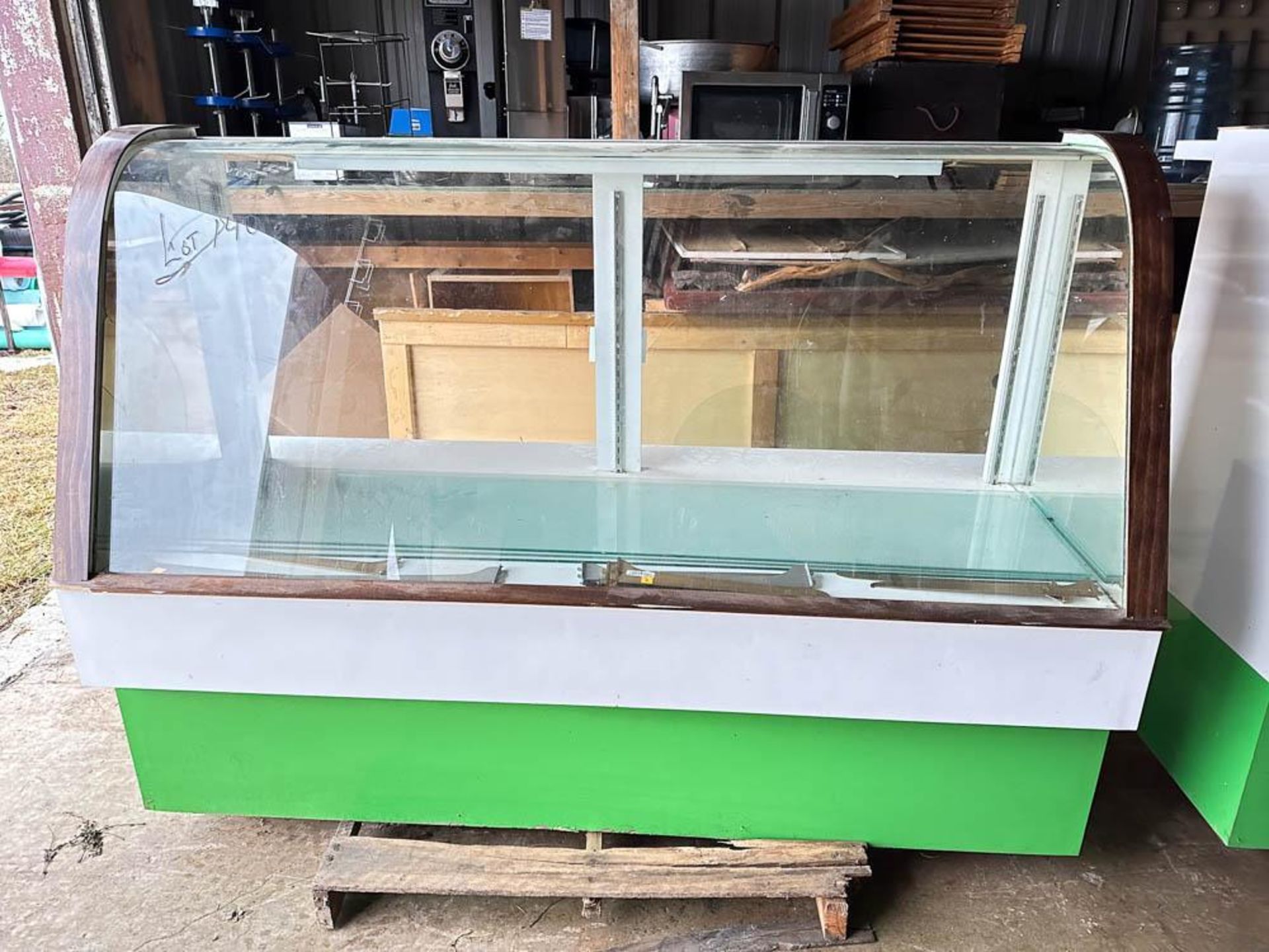 Glass Front Showcase: 72” Length (Location: St. Ignace, MI) - Rigging Fee: $250 - Image 2 of 2