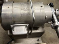 Centrifugal Pump with Leeson 2-Speed 1/.75HP, 3,450/2,850 RPM S/S Motor - Rigging Fee: $100