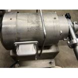 Centrifugal Pump with Leeson 2-Speed 1/.75HP, 3,450/2,850 RPM S/S Motor - Rigging Fee: $100